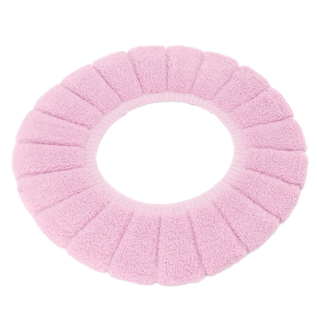 Toilet Seating Cover Warm Soft Comfortable Washable Reusable Non Slip Toilet Seating Pad Replacement Pink