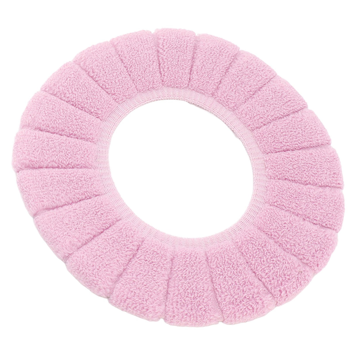 Toilet Seating Cover Warm Soft Comfortable Washable Reusable Non Slip Toilet Seating Pad Replacement Pink