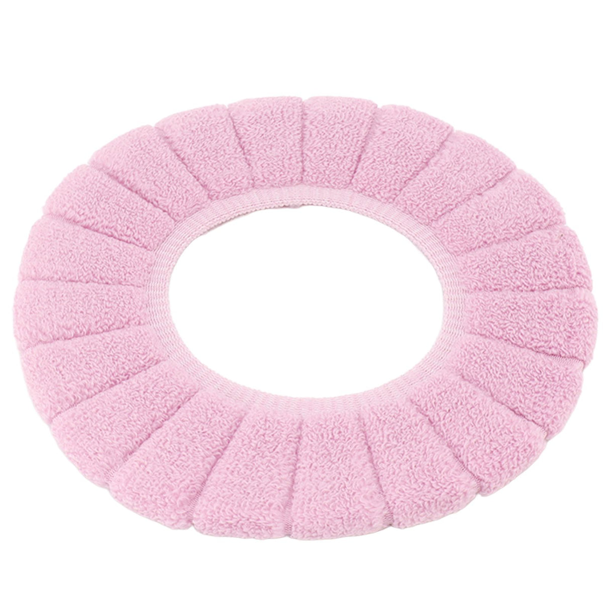 Toilet Seating Cover Warm Soft Comfortable Washable Reusable Non Slip Toilet Seating Pad Replacement Pink