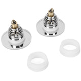 2Pcs Bathroom Sink Stopper Basin Pop Up Sink Drain Strainer Plug for Washbasin Bathroom