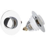 2Pcs Bathroom Sink Stopper Basin Pop Up Sink Drain Strainer Plug for Washbasin Bathroom