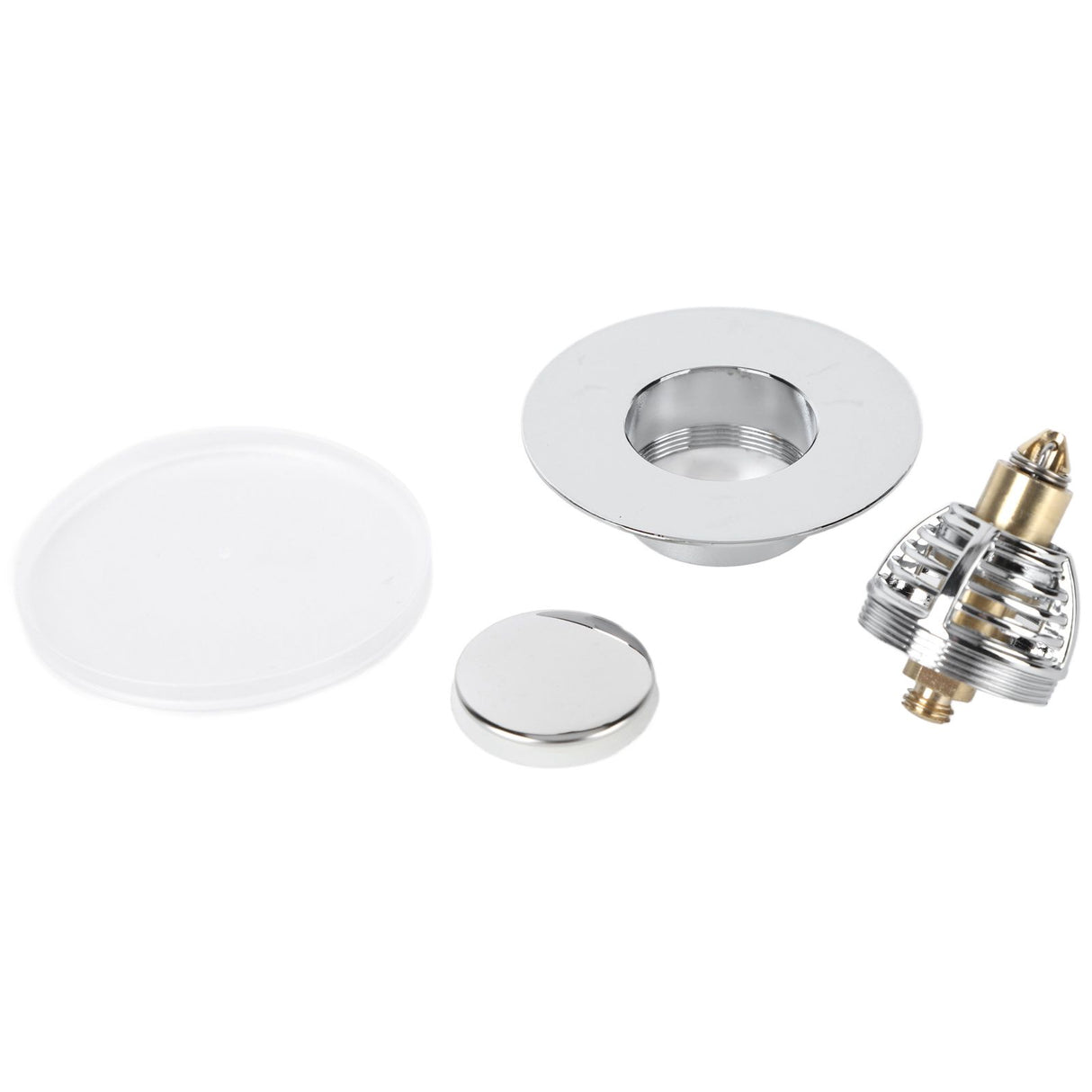 2Pcs Bathroom Sink Stopper Basin Pop Up Sink Drain Strainer Plug for Washbasin Bathroom