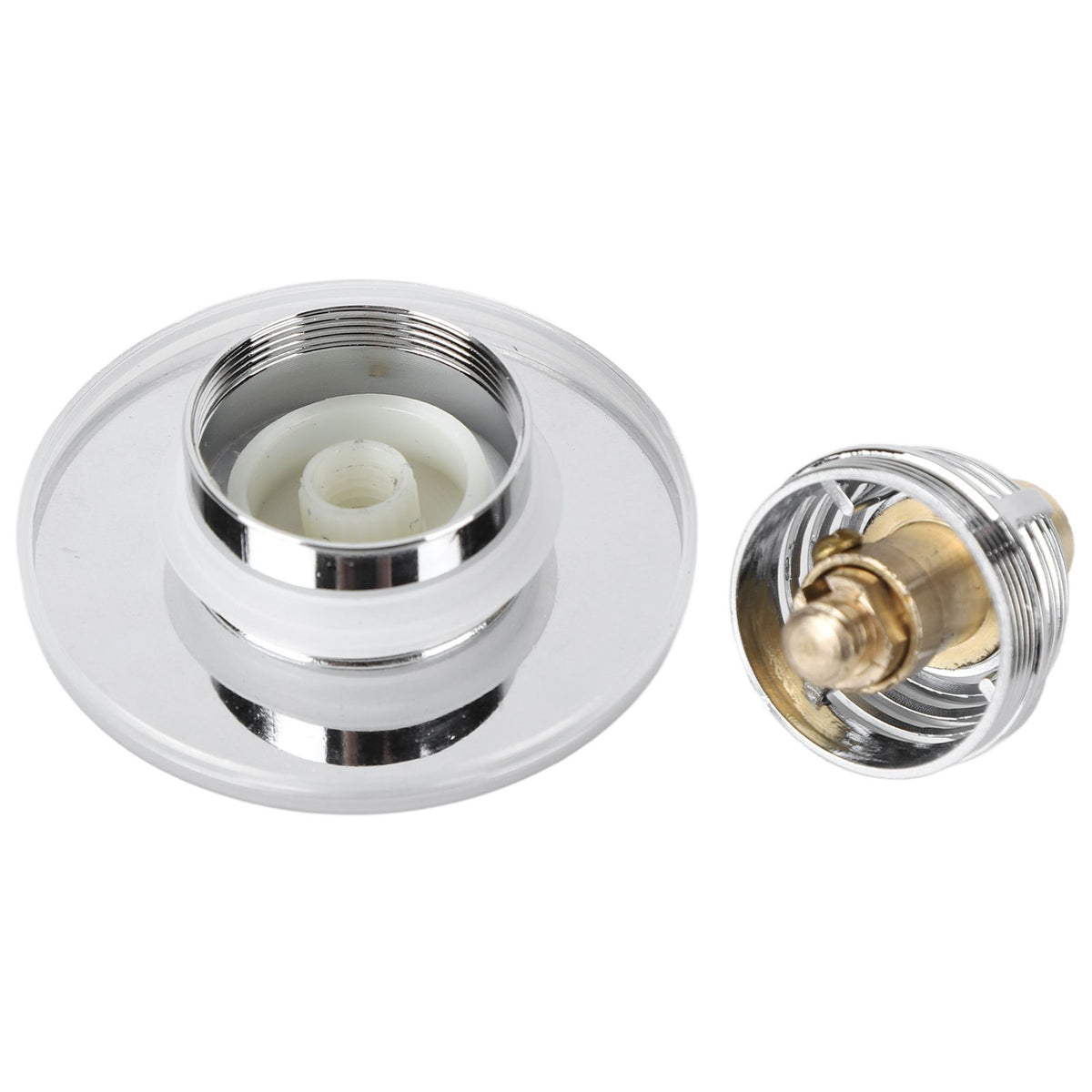 2Pcs Bathroom Sink Stopper Basin Pop Up Sink Drain Strainer Plug for Washbasin Bathroom