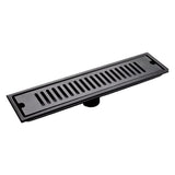 Rectangular Floor Drain 304 Stainless Steel Smooth Surface Fast Drainage Deodorant Shower Linear Drain for Home