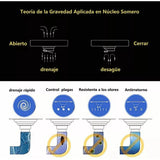 Rectangular Floor Drain 304 Stainless Steel Smooth Surface Fast Drainage Deodorant Shower Linear Drain for Home - Extra Image