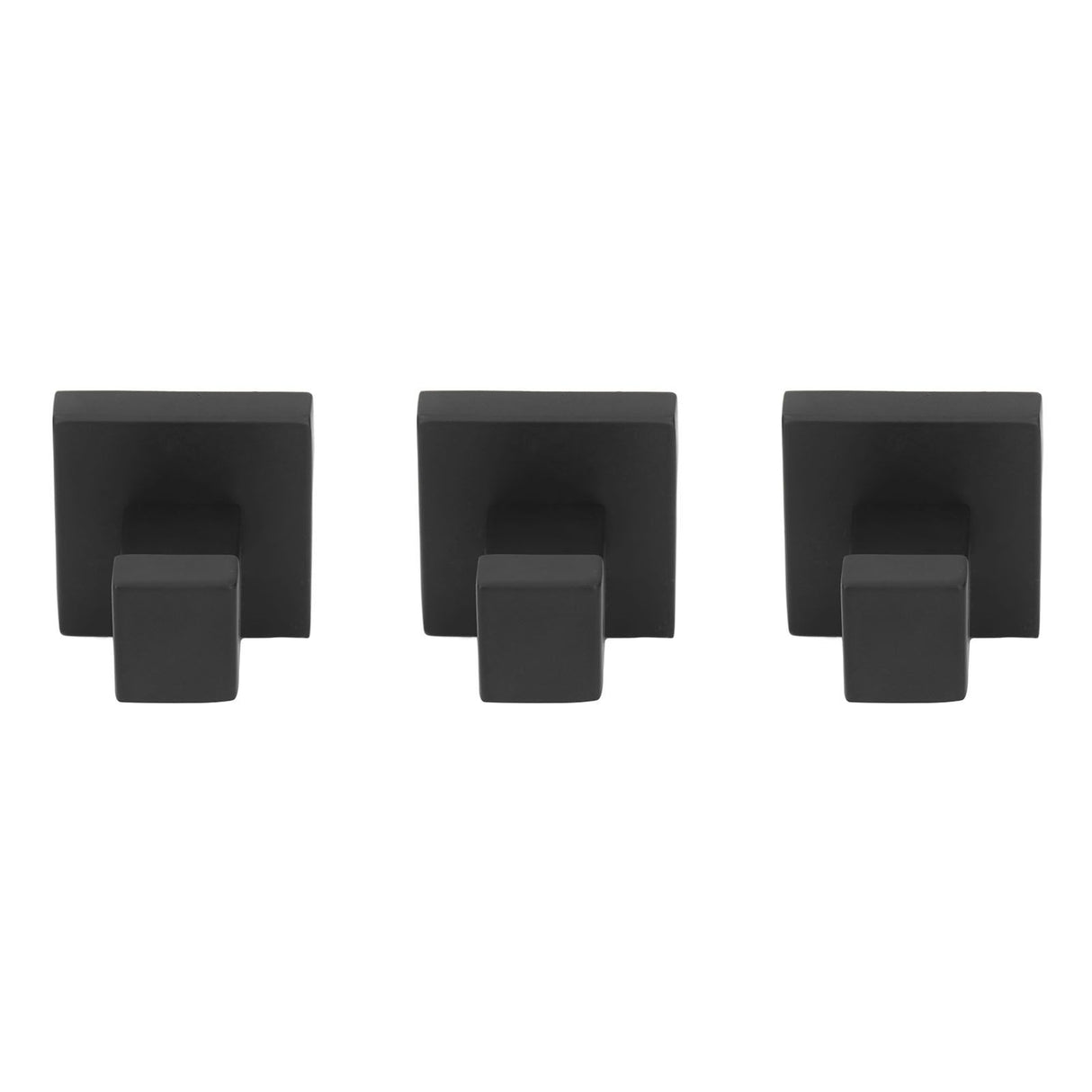 3PCS Wall Mounting Hooks with Screws Stainless Steel Clothes Hook for Hanging Coat Towel