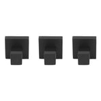 3PCS Wall Mounting Hooks with Screws Stainless Steel Clothes Hook for Hanging Coat Towel