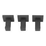 3PCS Wall Mounting Hooks with Screws Stainless Steel Clothes Hook for Hanging Coat Towel - Extra Image