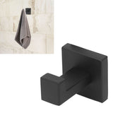 3PCS Wall Mounting Hooks with Screws Stainless Steel Clothes Hook for Hanging Coat Towel