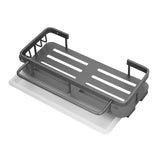 Kitchen Wall Mounted Sink Shelf Punching Free Rustproof Over Sink Dish Drying Rack for Home