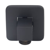 Shower Head Holder Concealed Installation Waterproof Adjustable Wall Mount Shower Bracket for Shower Head Accessories Black
