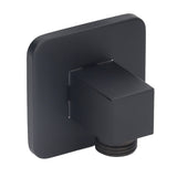 Shower Head Holder Concealed Installation Waterproof Adjustable Wall Mount Shower Bracket for Shower Head Accessories Black