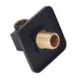 Shower Head Holder Concealed Installation Waterproof Adjustable Wall Mount Shower Bracket for Shower Head Accessories Black