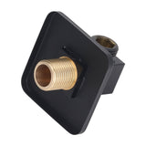 Shower Head Holder Concealed Installation Waterproof Adjustable Wall Mount Shower Bracket for Shower Head Accessories Black