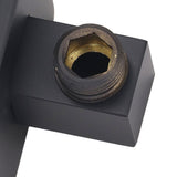 Shower Head Holder Concealed Installation Waterproof Adjustable Wall Mount Shower Bracket for Shower Head Accessories Black - Extra Image