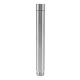 Shower Extension Tube Stainless Steel Handheld Shower Head Extender for Bathroom 6in - Close-Up Angle