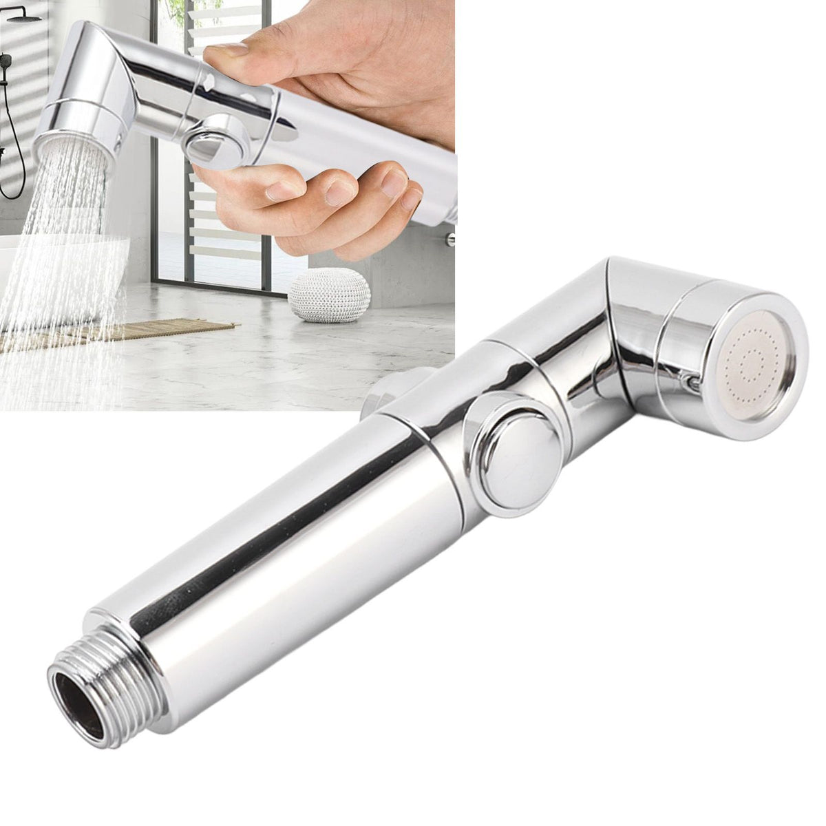 Bidet Sprayer Head Replacement Toilet Handheld Pressurized Attachments for Feminine Hygiene Baby Wash Pet Shower