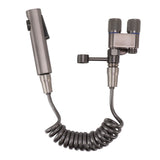 Bidet Sprayer for Toilet Handheld Bidet Attachment Toilet Sprayer Set with Hose for Feminine Wash Hygiene Grey - Top-Down View
