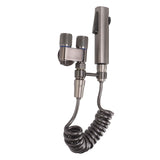 Bidet Sprayer for Toilet Handheld Bidet Attachment Toilet Sprayer Set with Hose for Feminine Wash Hygiene Grey