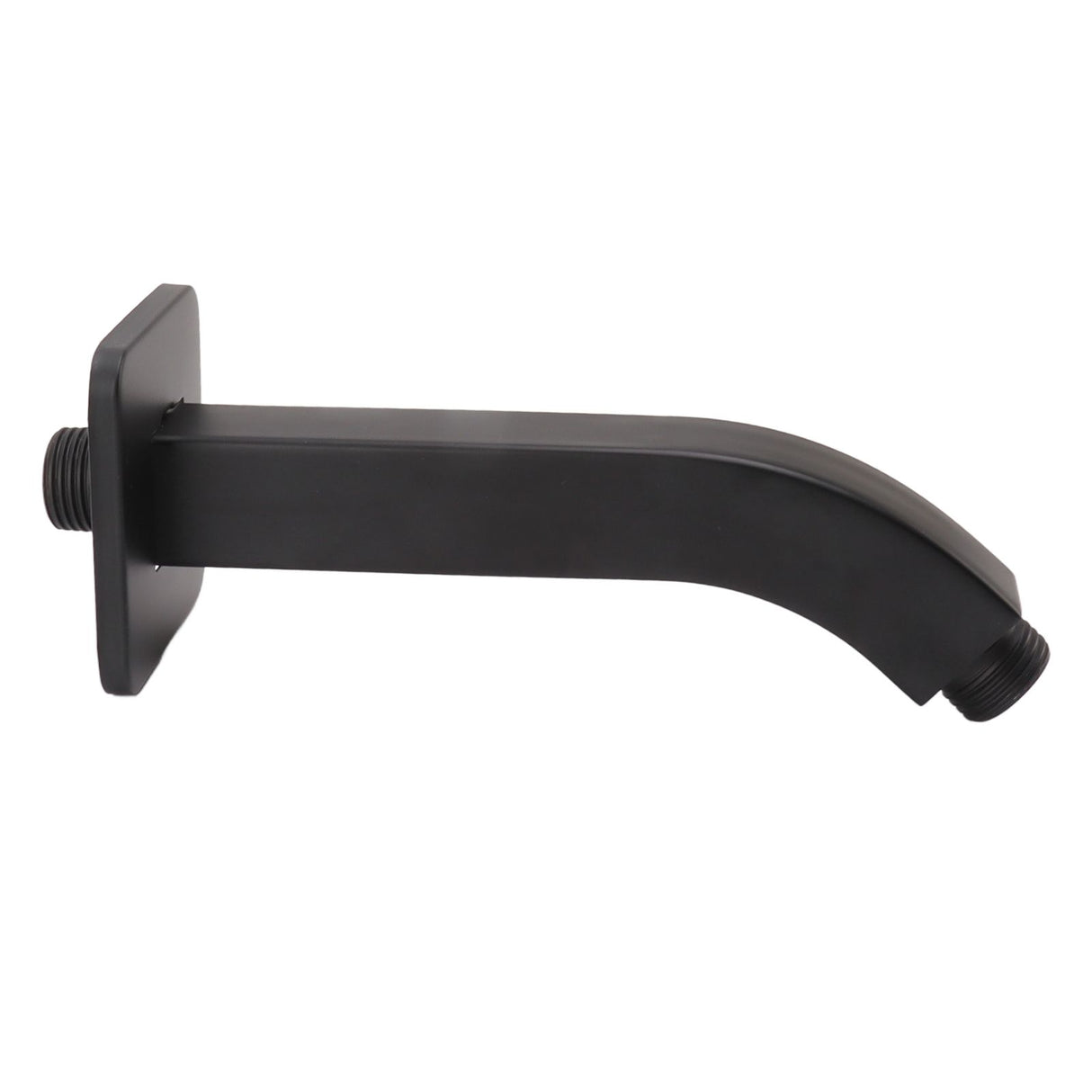 Shower Arm Extension Tube Brass Shower Head Extender Home Decoration NPT for Bathroom Black
