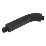 Shower Arm Extension Tube Brass Shower Head Extender Home Decoration NPT for Bathroom Black - Low Angle
