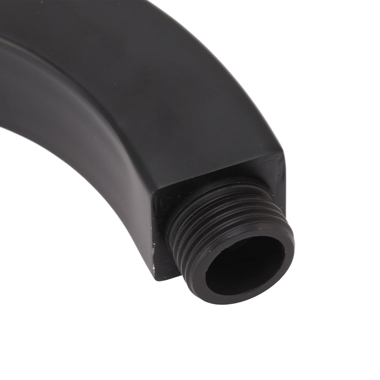 Shower Arm Extension Tube Brass Shower Head Extender Home Decoration NPT for Bathroom Black