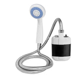 Portable Shower ABS Electric Battery Powered Camping Shower Pump for Outdoor Use - Front View