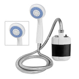Portable Shower ABS Electric Battery Powered Camping Shower Pump for Outdoor Use - Top-Down View