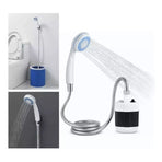 Portable Shower ABS Electric Battery Powered Camping Shower Pump for Outdoor Use