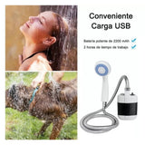 Portable Shower ABS Electric Battery Powered Camping Shower Pump for Outdoor Use - Extra Image