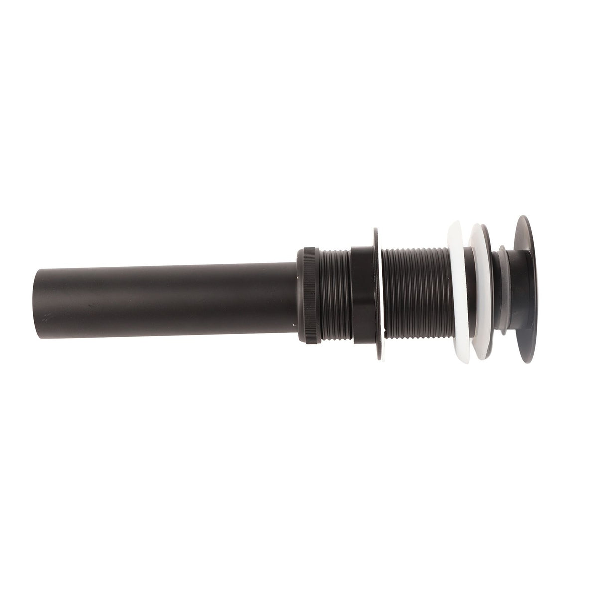 Stainless Steel Bathroom Sink Drain Rustproof Anti Clog Pop Up Drain Stopper Matte Black