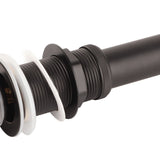 Stainless Steel Bathroom Sink Drain Rustproof Anti Clog Pop Up Drain Stopper Matte Black - Extra Image