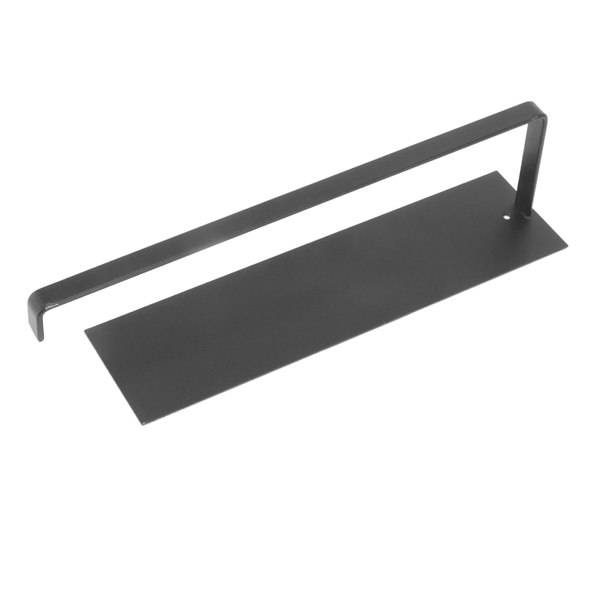 Paper Towel Holder Elegant Simple Heavy Duty Self Adhesive Paper Towel Roll Rack for Kitchen Bathroom Cabinets Black