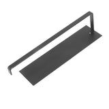Paper Towel Holder Elegant Simple Heavy Duty Self Adhesive Paper Towel Roll Rack for Kitchen Bathroom Cabinets Black