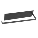 Paper Towel Holder Elegant Simple Heavy Duty Self Adhesive Paper Towel Roll Rack for Kitchen Bathroom Cabinets Black