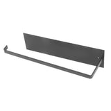 Paper Towel Holder Elegant Simple Heavy Duty Self Adhesive Paper Towel Roll Rack for Kitchen Bathroom Cabinets Black - Extra Image