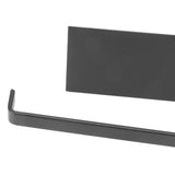 Paper Towel Holder Elegant Simple Heavy Duty Self Adhesive Paper Towel Roll Rack for Kitchen Bathroom Cabinets Black