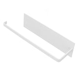 Paper Towel Holder Elegant Simple Heavy Duty Self Adhesive Paper Towel Roll Rack for Kitchen Bathroom Cabinets White - Top-Down View