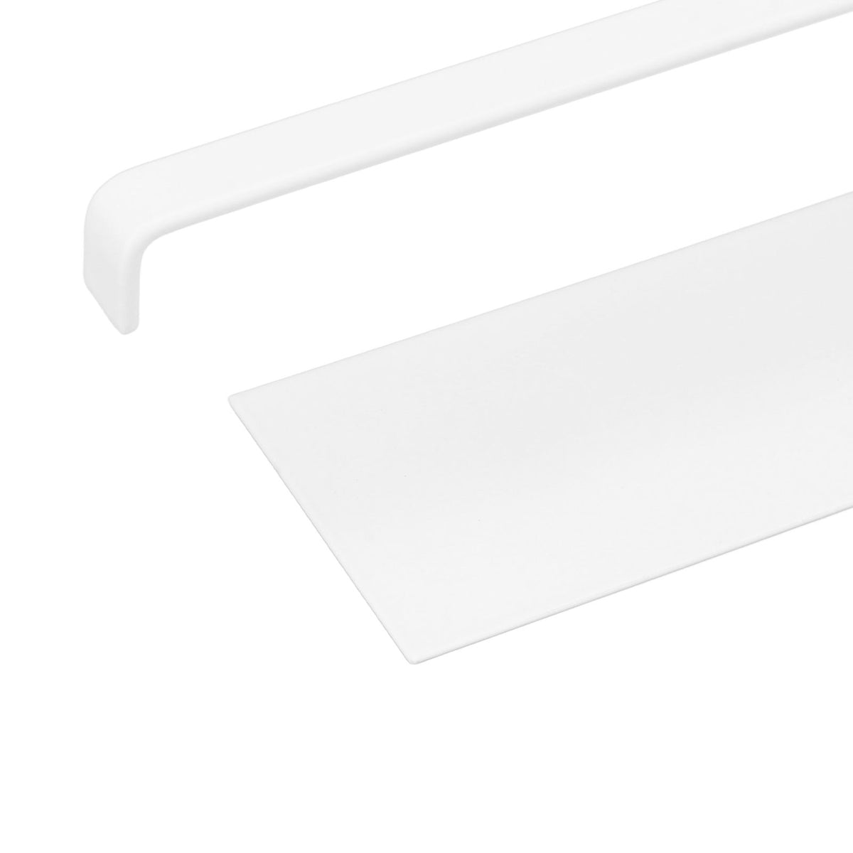 Paper Towel Holder Elegant Simple Heavy Duty Self Adhesive Paper Towel Roll Rack for Kitchen Bathroom Cabinets White