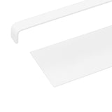 Paper Towel Holder Elegant Simple Heavy Duty Self Adhesive Paper Towel Roll Rack for Kitchen Bathroom Cabinets White - Extra Image