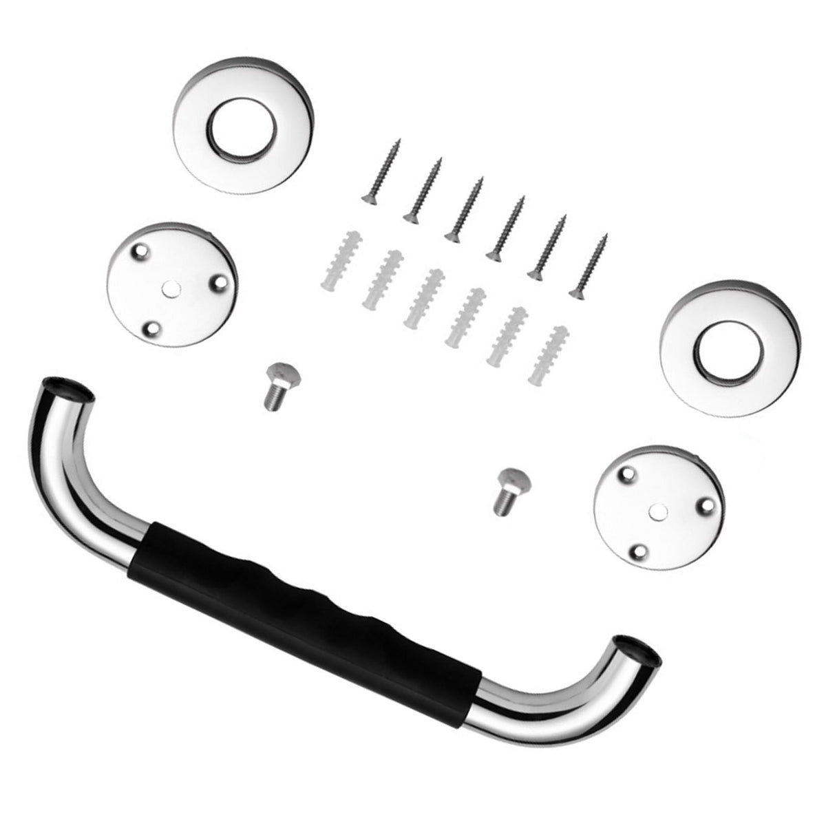 Safety Grab Bars Thickening 304 Stainless Steel Waterproof Slip Resistant Shower Handle for Bathroom