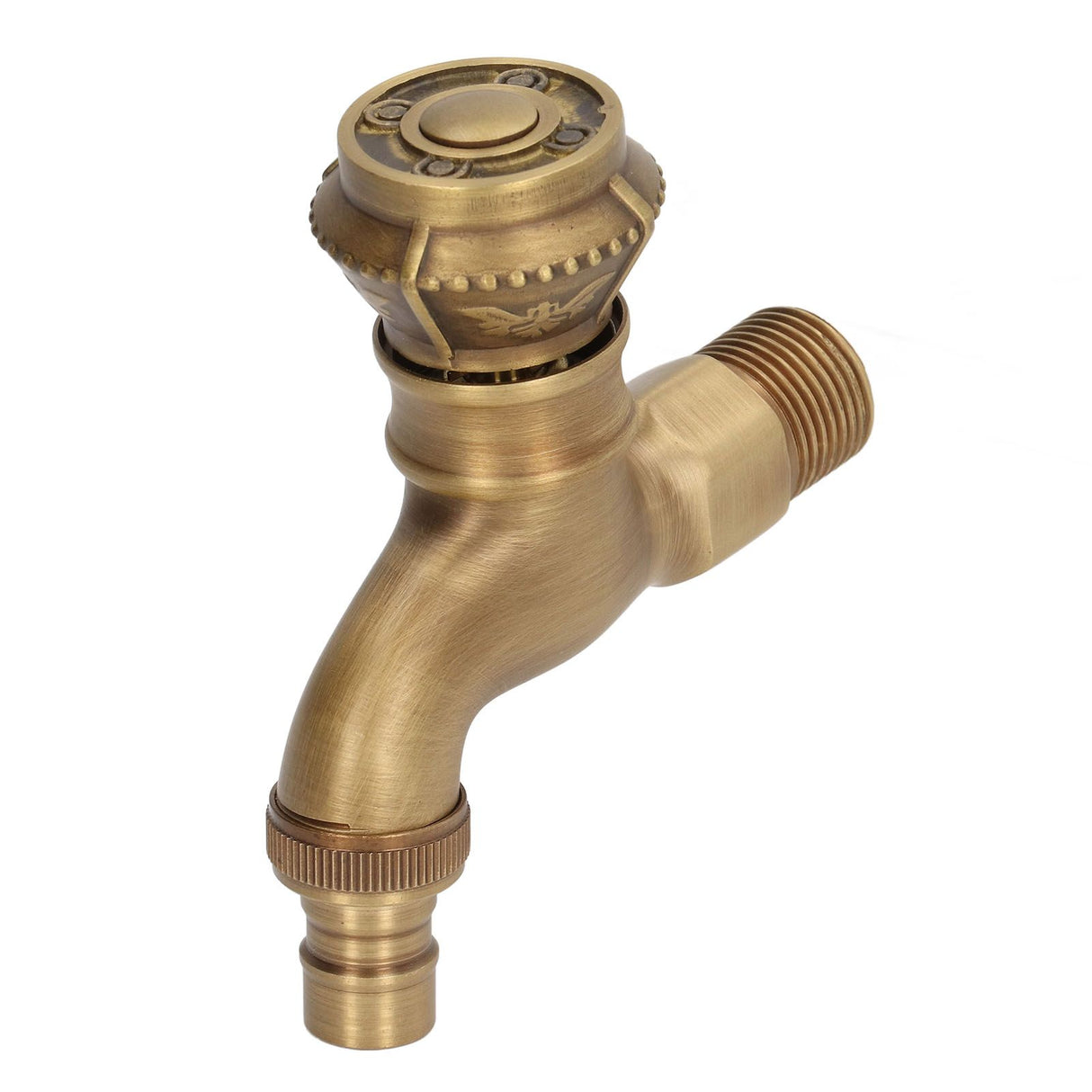 Antique Brass Faucet Bathroom Sink Faucet Cold Hot Water Tap Home Decoration for Basin