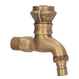 Antique Brass Faucet Bathroom Sink Faucet Cold Hot Water Tap Home Decoration for Basin