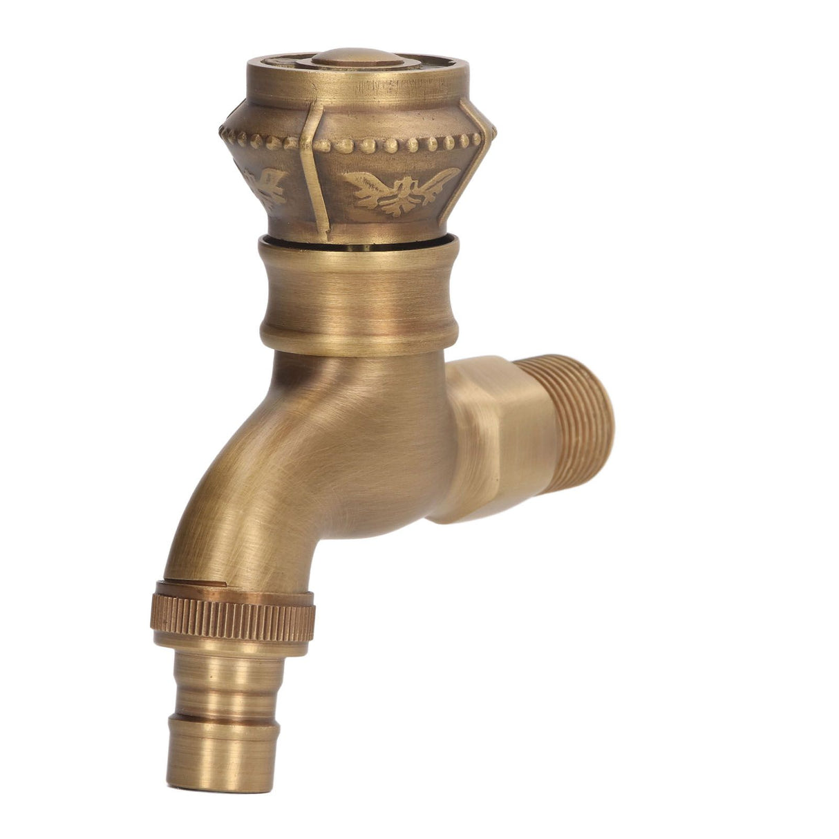 Antique Brass Faucet Bathroom Sink Faucet Cold Hot Water Tap Home Decoration for Basin