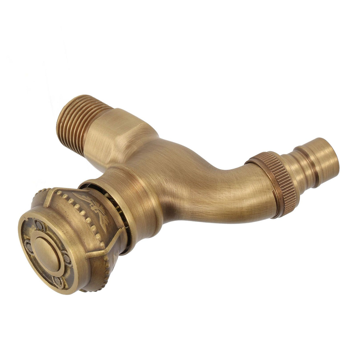 Antique Brass Faucet Bathroom Sink Faucet Cold Hot Water Tap Home Decoration for Basin