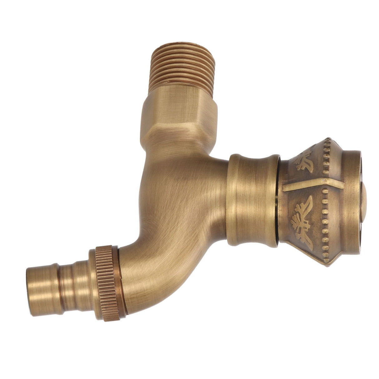 Antique Brass Faucet Bathroom Sink Faucet Cold Hot Water Tap Home Decoration for Basin
