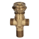 Angle Valve European Antique Style Cold Hot Water Faucet Turn Angle Water Stop Valve for Kitchen Bathroom