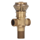 Angle Valve European Antique Style Cold Hot Water Faucet Turn Angle Water Stop Valve for Kitchen Bathroom - Extra Image
