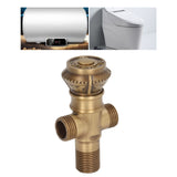 Angle Valve European Antique Style Cold Hot Water Faucet Turn Angle Water Stop Valve for Kitchen Bathroom - Extra Image