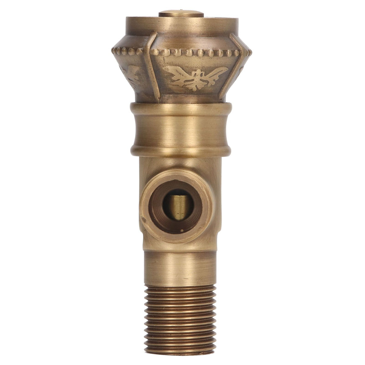Angle Valve European Antique Style Cold Hot Water Faucet Turn Angle Water Stop Valve for Kitchen Bathroom
